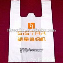 T-shirt bag with recycle material