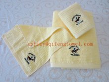 Embroidery Face/Hand/Bath Towel Set