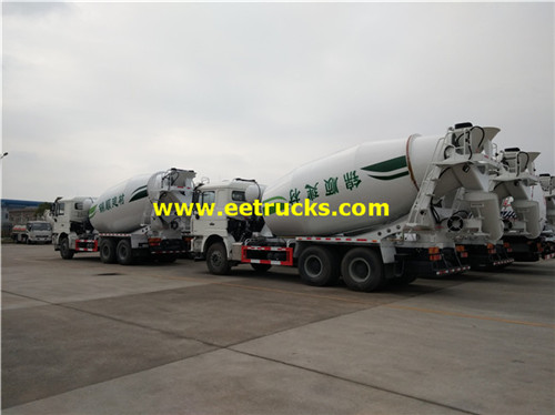 14 M3 6x4 Beton Transit Mixers