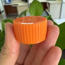 Orange Plastic Screw Caps 24mm 28mm with PE Liner - 24/410 28/410