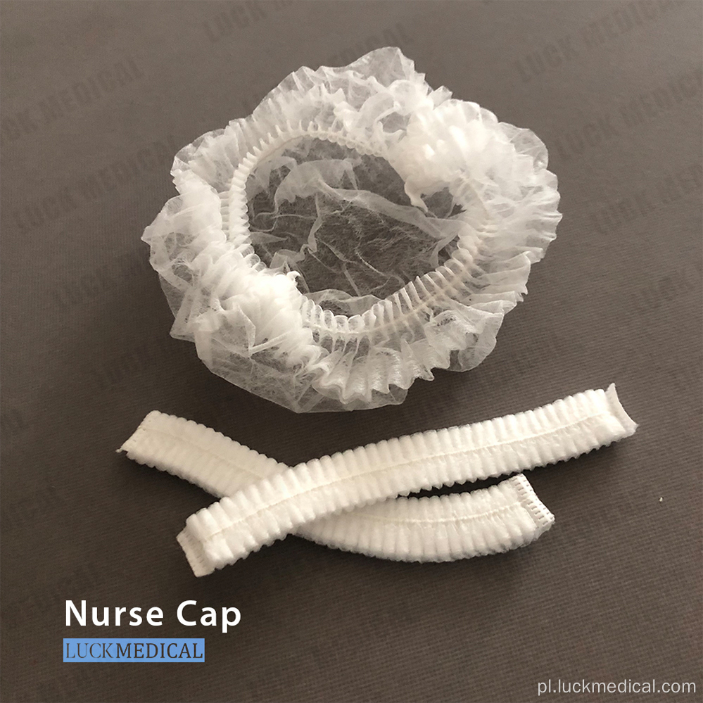 Pielęgniarka jednolita elastyczna non tajna czapka