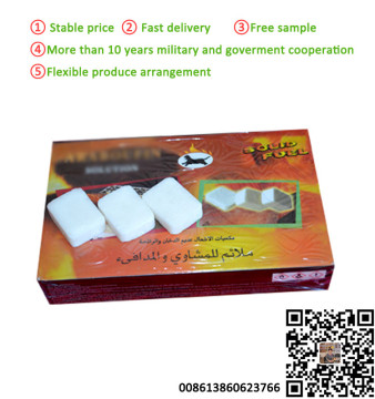 Hexamine solid camping fuel fire lighter white fire emergency light