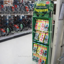 4 Tier Full Color Cardboard Display Stands For Magazine Exhibitions