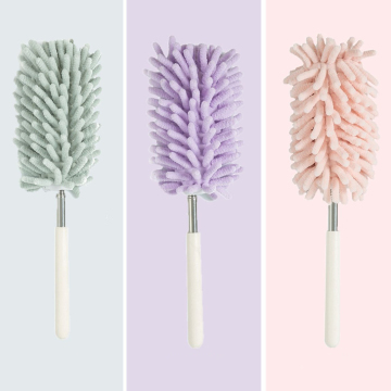 Extendable Chenille Cleaning Brush - Dusting Tool for House Cleaning