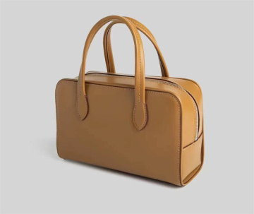 Fashionable Luxury Genuine Leather Ladies Pillow Briefcase