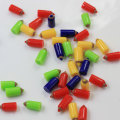 Crayons colorés artificiels en gros Mini résine 6*6*14mm Cabochon perles bon marché pour la décoration