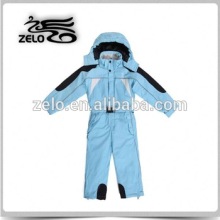 Children's all seam tape PU coating woven ski overall