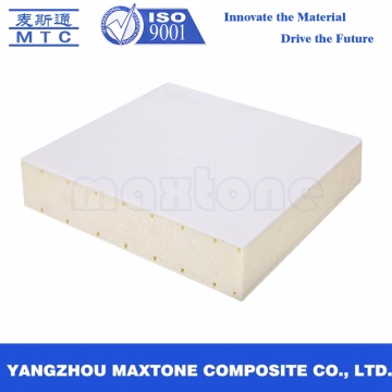 Penampilan mengkilap tinggi FRP PU Composite Panel