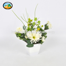 Beautiful Artificial White Flower Simulation Bonsai