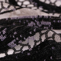 Σκούρο Sequins Mesh Lace κέντημα ύφασμα