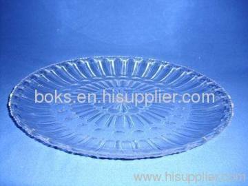 Round Durable Plastic Fruit Plate &amp; Trays 