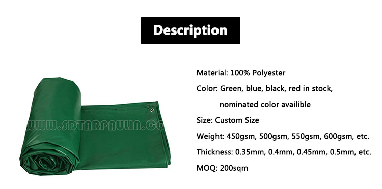 Lona de PVC PVC Tarpaulin