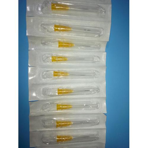 Ago ipodermico sterile metallico 16G 18G 19G 20g 21g 22g 23g 24g 25g 26g 27g 28g 29g 30g 31g