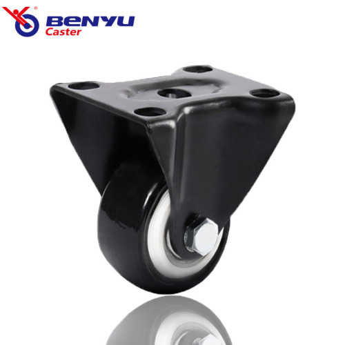 Fixed Caster Polyurethane Swivel Wheel PU Furniture Casters