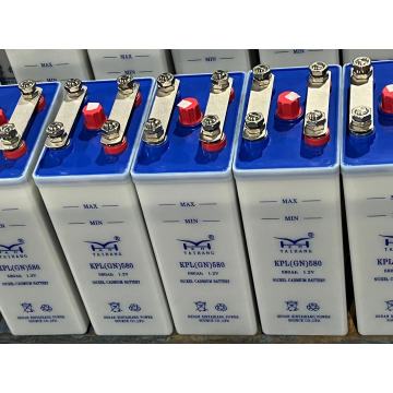 1.2V KPL580ah Nicd Rechargeable Battery Pack for Substation