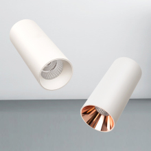 White Color Surface Mounted Led Downlight Gold Reflctor