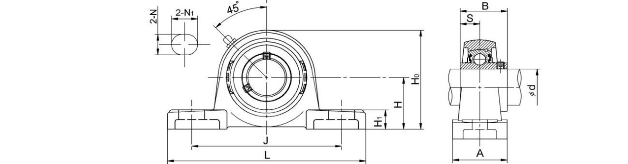  Bearing Units UCAK200 Series 