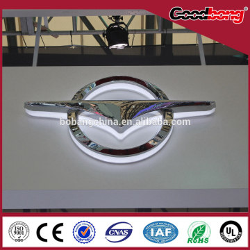 Advertising thermoformed car logo / plastic chrome car logo