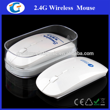 Wireless Slim 2.4Ghz Flat Mouse for Desktop