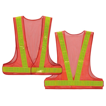 Safety vest with lights