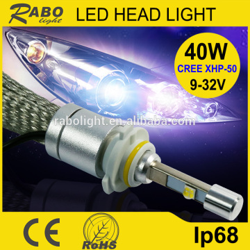 4800lm 9006 car led headlight bulb xhp70 led 9006/led 9006/led headlight