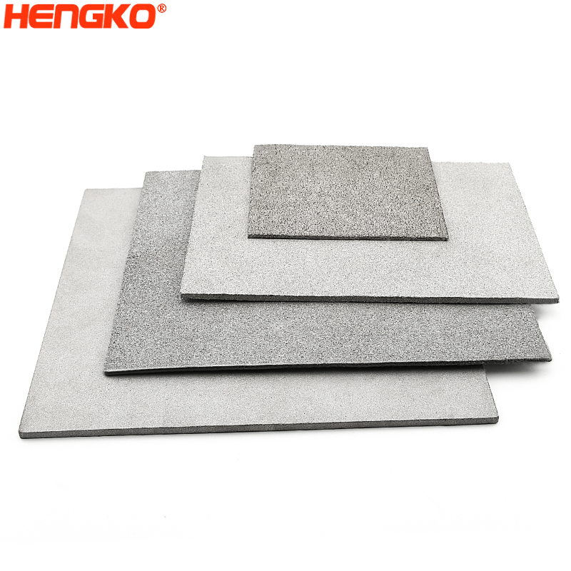 Factory price supply high efficiency stainless steel 316 316L bronze  filter sheet and plates for liquid oil filtration system