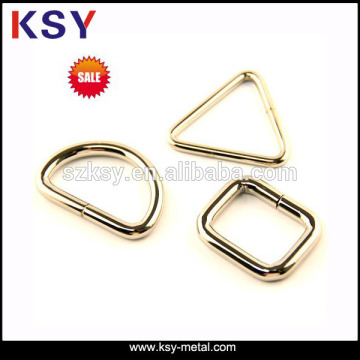 New Arrival Fashion 1 inch Metal Open D Ring