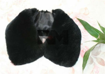 Luxury rex rabbit fur collar real fur collar for mens leather jacket