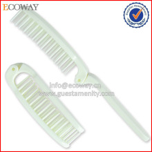 OEM 2015 New Design Hotel Cheap Disposable Wide Tooth Foldable Comb