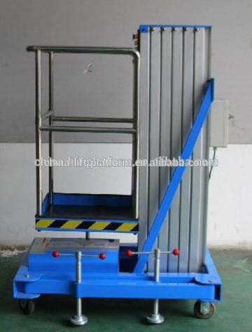 hydraulic telescopic ladder lift/aluminum electric lift ladder for sale