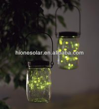Solar Firefly Jar Decorative Outdoor Light