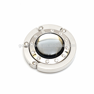 Custom logo foldable suit bag purse bag hanger purse hook