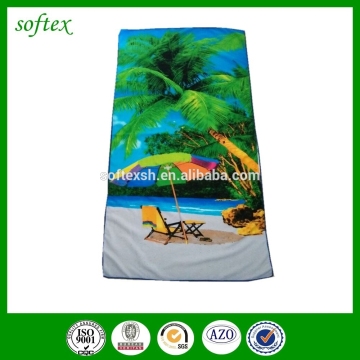 microfiber towel for beach,printed ultra fine microfiber towel