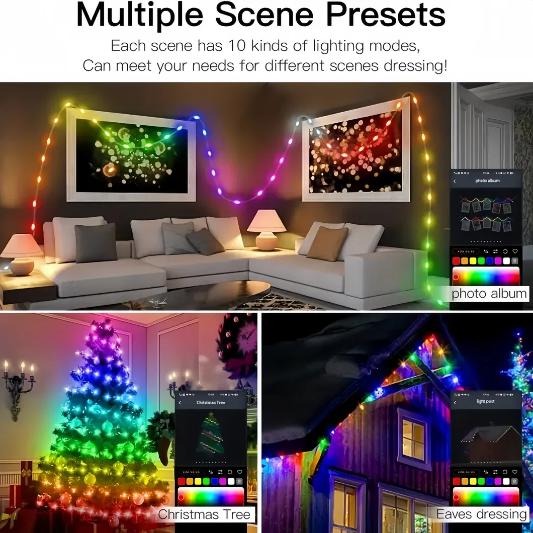 100 LED Waterproof USB Strip Light for Outdoor Activities