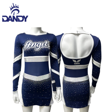 Black cheerleading uniforms dance wear
