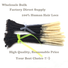 Handmade Crotchet Locs: 100% Human Hair Dreadlocks Extensions Wholesale