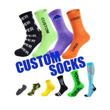Cotton Custom Logo Socks: Unisex Sport Design Socks