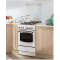 Ketuhar dengan periuk hobs 60cm freestanding