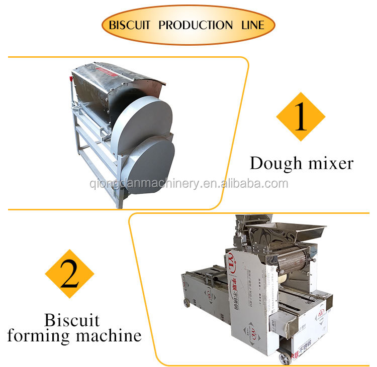 Biscuit rotary moulder soft biscuit forming machine crispy walnut cake cookie making processing production line price for sale