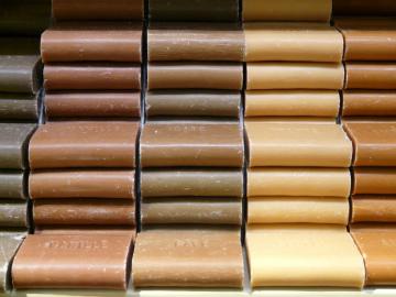 Natural zeolite use as soap filler