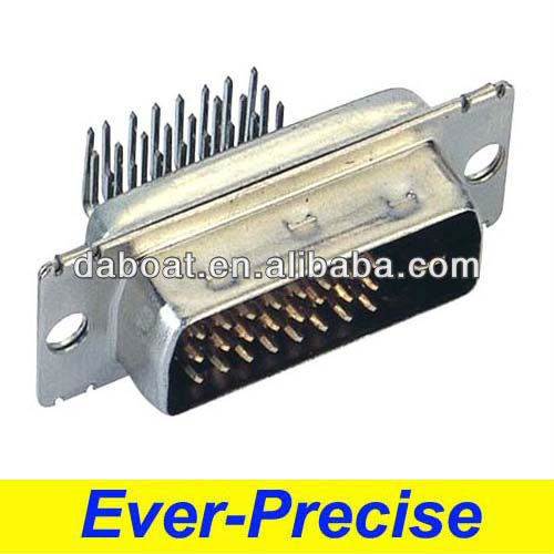 DVI 24+1 male 90 degree connector