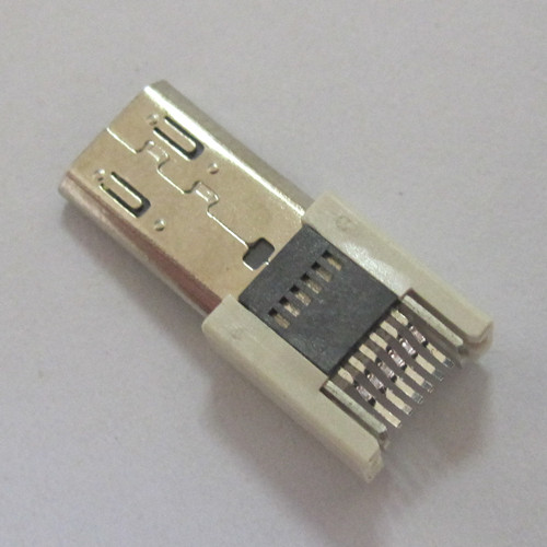 Conector Micro USB Straddles Tipo 11Pin