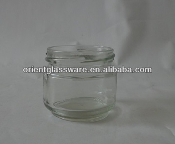 120ml clear glass storage bottle