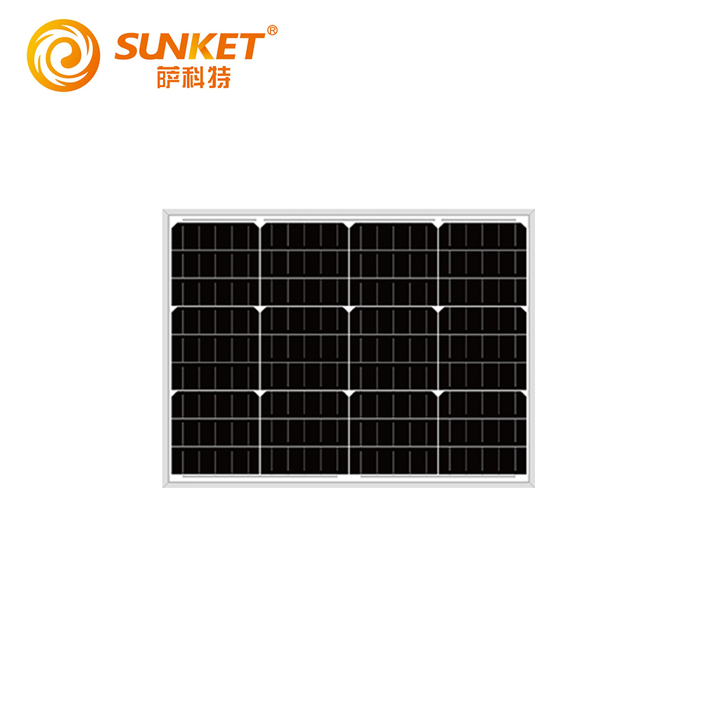 Gut gestaltete Solaranlage 50 Watt Solaranlage