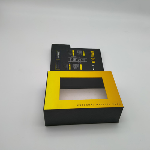 Window Display Products Packaging PowerBank Battery Pack Box