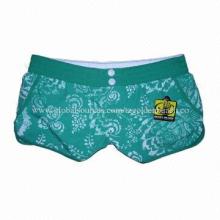 Women's Shorts, Made of Polyester Microfiber, with Printing