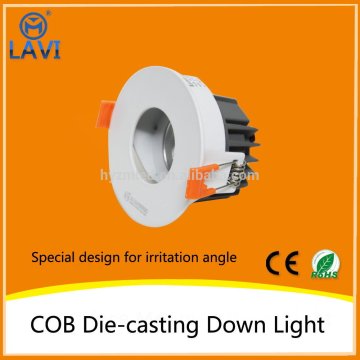 Aluminum frame 3000k led downlight 10W lighters wholesale from china