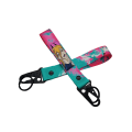 Sublimation Anime Carabiner Schlüsselbund Lanyards Schlüsselhalter