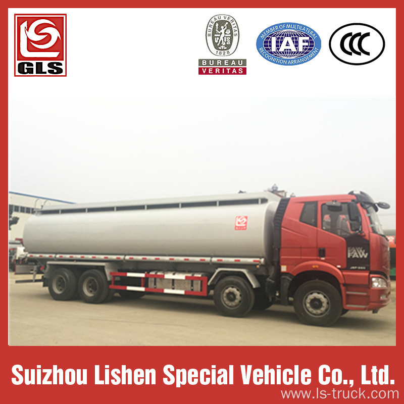 FAW 8X4 Heavy Duty 30000L Fuel Tanker Truck