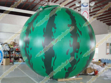 Inflatable Product Balloon, 4m Watermelon 0.28mm Helium Quality Pvc Advertising Helium Balloons